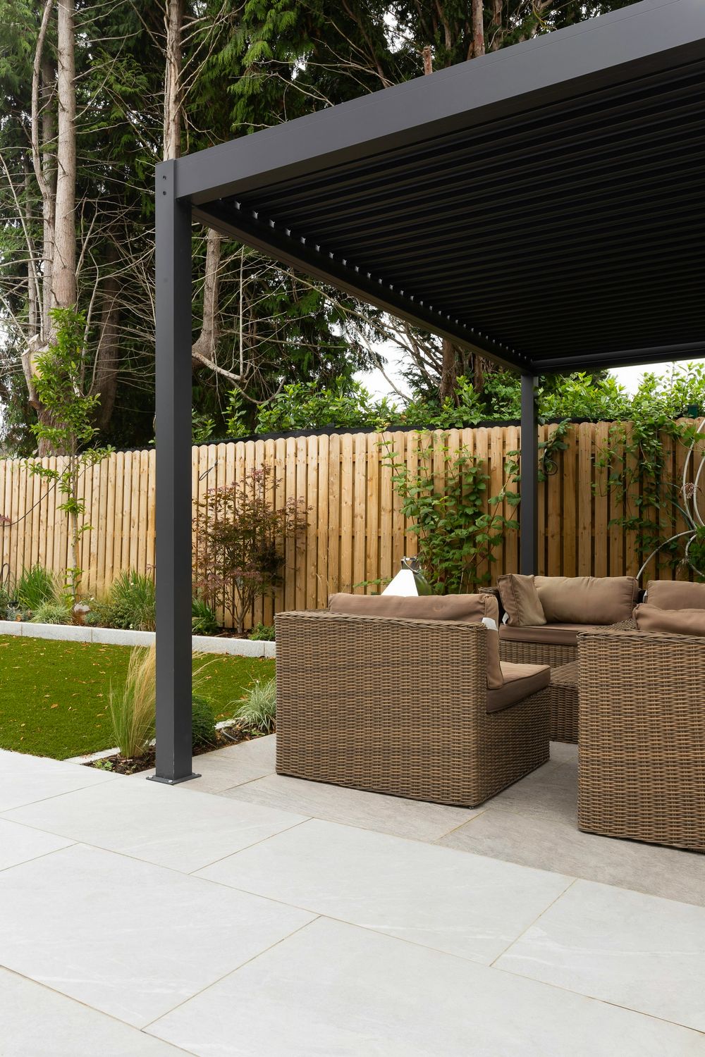 pergola métal sur mesure